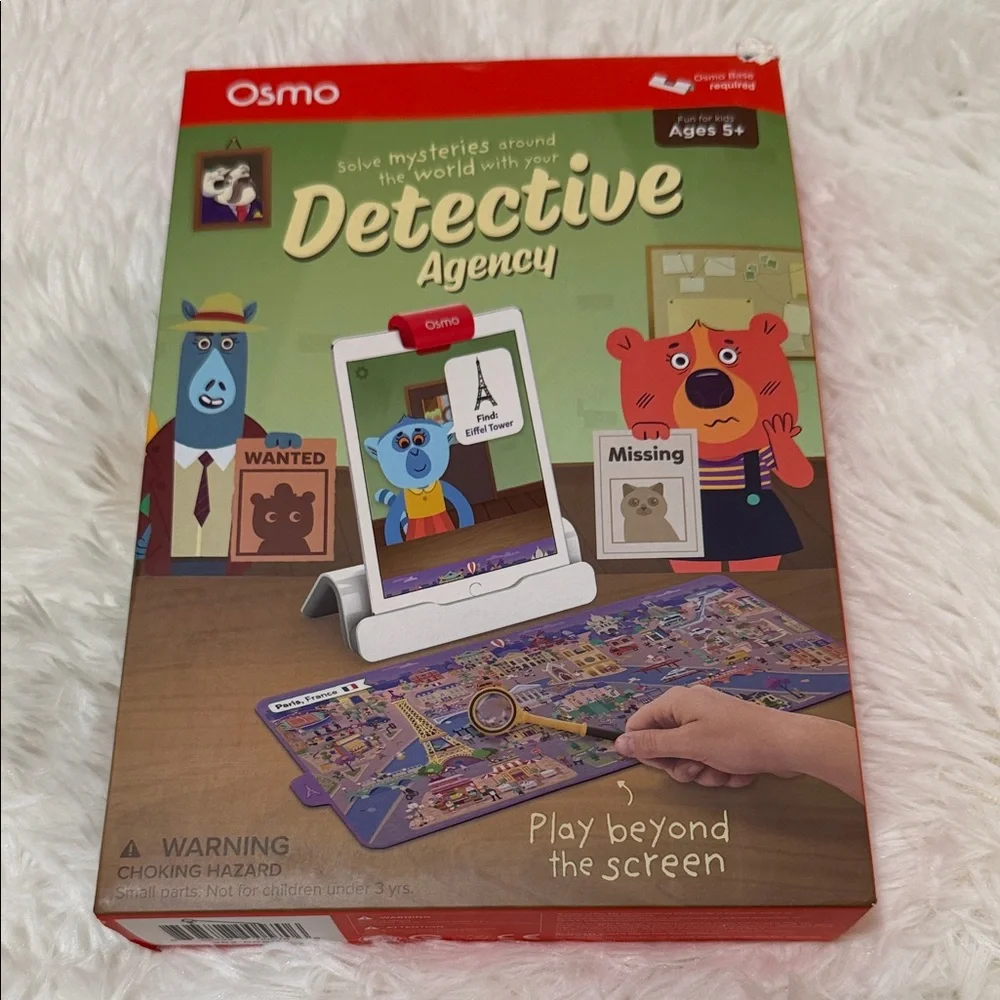 Osmo Detective Agency eBook Reader - White